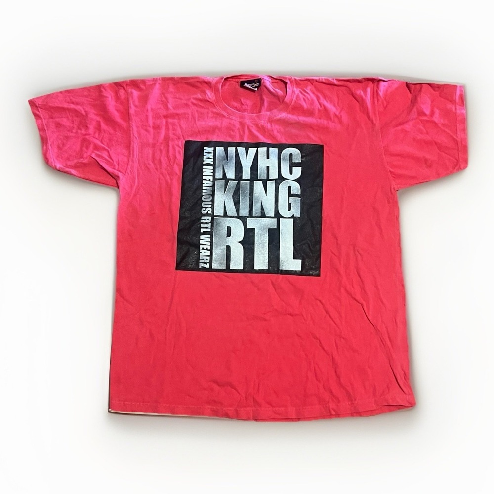 NYHC King RTL XXX Infamous‎ Wearz God Is My Co-Pilot T-Shirt USA XL Y2K